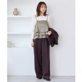 【WEB限定】サテンフリルビスチェ/2WAY | VIS  | 詳細画像12 