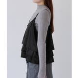 【WEB限定】サテンフリルビスチェ/2WAY | VIS  | 詳細画像18 