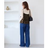 【WEB限定】サテンフリルビスチェ/2WAY | VIS  | 詳細画像3 