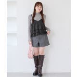 【WEB限定】サテンフリルビスチェ/2WAY | VIS  | 詳細画像7 