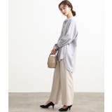 チュニック丈バンドカラーシャツ | VIS  | 詳細画像22 