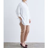 チュニック丈バンドカラーシャツ | VIS  | 詳細画像29 