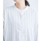 チュニック丈バンドカラーシャツ | VIS  | 詳細画像36 