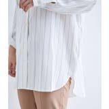 チュニック丈バンドカラーシャツ | VIS  | 詳細画像38 