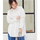 チュニック丈バンドカラーシャツ | VIS  | 詳細画像7 