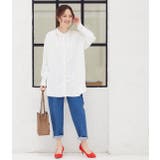 チュニック丈バンドカラーシャツ | VIS  | 詳細画像8 