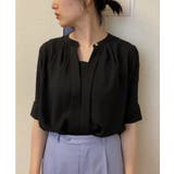 【2WAY】フロントタックブラウス | VIS  | 詳細画像14 