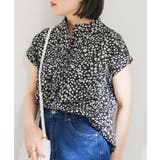 【セットアップ対応】柄＆無地アソートブラウス【EASY CARE】 | VIS  | 詳細画像1 