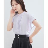 【セットアップ対応】柄＆無地アソートブラウス【EASY CARE】 | VIS  | 詳細画像12 