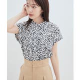 ホワイト系(11) | 【セットアップ対応】柄＆無地アソートブラウス【EASY CARE】 | VIS 