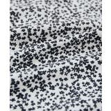 花柄＆無地スタンドネックパイピングスリーブブラウス | VIS  | 詳細画像27 