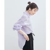 シアーストライプシャツ | VIS  | 詳細画像11 