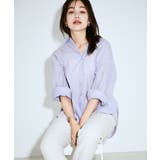 シアーストライプシャツ | VIS  | 詳細画像24 