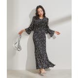 【セットアップ対応】花柄シャーリングブラウス | VIS | 詳細画像11