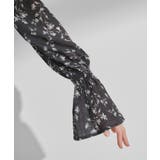 【セットアップ対応】花柄シャーリングブラウス | VIS | 詳細画像20