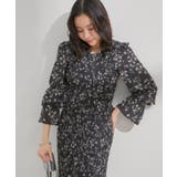 【セットアップ対応】花柄シャーリングブラウス | VIS | 詳細画像8