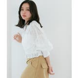 ドビーフラワーブラウス | VIS  | 詳細画像23 