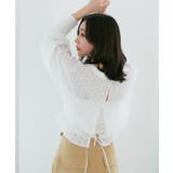 ドビーフラワーブラウス | VIS  | 詳細画像26 