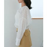 ドビーフラワーブラウス | VIS  | 詳細画像31 