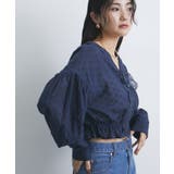 ドビーフラワーブラウス | VIS  | 詳細画像6 