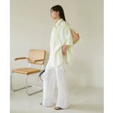 【洗える】オーバーサイズピンタックシャツ | VIS  | 詳細画像7 