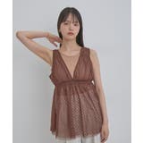 フロッキードットチュールチュニック | VIS | 詳細画像6