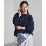 【洗える】シャーリングブラウス | VIS  | 詳細画像10 