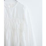 【洗える】シャーリングブラウス | VIS  | 詳細画像18 