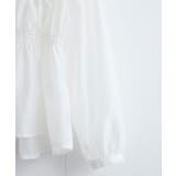 【洗える】シャーリングブラウス | VIS  | 詳細画像20 