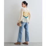 【洗える】シャーリングブラウス | VIS  | 詳細画像3 