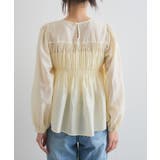 【洗える】シャーリングブラウス | VIS  | 詳細画像29 