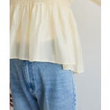 【洗える】シャーリングブラウス | VIS  | 詳細画像32 