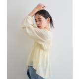 【洗える】シャーリングブラウス | VIS  | 詳細画像8 