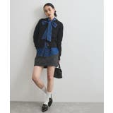 【洗える】アソートボウタイブラウス(デニム＆シャツ) | VIS  | 詳細画像9 