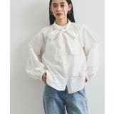 オフサブ | 【洗える】アソートボウタイブラウス(デニム＆シャツ) | VIS 