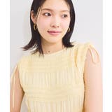 プリーツシアーシャーリングブラウス | VIS  | 詳細画像11 