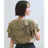 フリルティアードブラウス | VIS  | 詳細画像7 