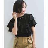 フリルティアードブラウス | VIS  | 詳細画像8 