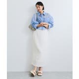 シアー＆チェックショート丈シャツ | VIS  | 詳細画像4 