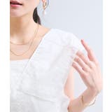 コンパクトビッグカラーブラウス | VIS | 詳細画像10