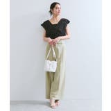 コンパクトビッグカラーブラウス | VIS | 詳細画像2