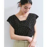 コンパクトビッグカラーブラウス | VIS | 詳細画像6