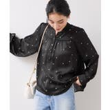 ハートモチーフ刺繍ブラウス/イージーケア | VIS | 詳細画像11