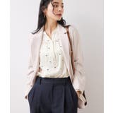 ハートモチーフ刺繍ブラウス/イージーケア | VIS | 詳細画像7