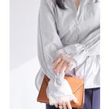 レーススリーブAラインシャツ | VIS | 詳細画像19