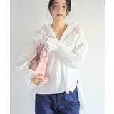 レーススリーブAラインシャツ | VIS | 詳細画像5