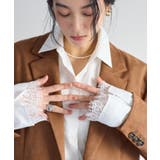 レーススリーブAラインシャツ | VIS | 詳細画像8