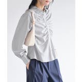 フロントギャザーシャツ | VIS | 詳細画像16