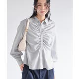 フロントギャザーシャツ | VIS | 詳細画像17