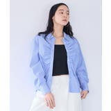 フロントギャザーシャツ | VIS | 詳細画像8